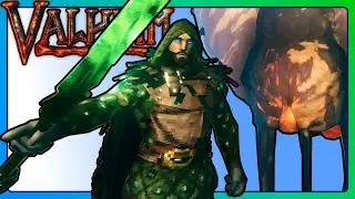 Valheim Ashlands Sword VS GJALL!