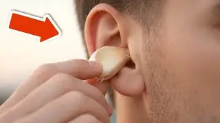 Wł&oacute;ż ząbek czosnku do ucha i zdziw się, co się stanie 🤯 (Zaskakujące) 💥