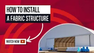 How to Install a Fabric Structure