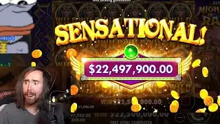 Asmongold reacts to Trainwreckstv Winning $22.5 Million on slots