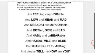 ESL POEM: HI. How ARE you today? by Jeff Moss - Google Docs