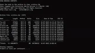 IZArc.batch - Batch Script - Simplifies archive management