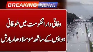 Storm Hits Islamabad: Trees Uprooted, Roads Blocked | DC Orders Emergency Response | Such News