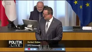 Herbert Kober - Erkl&auml;rung des Landeshauptmannes der Steiermark - 9.10.2025