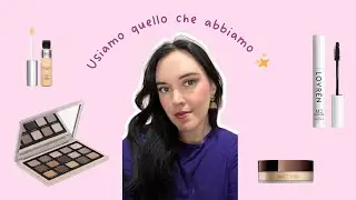 Usiamo quello che abbiamo 💄 Makeup completo con la Glam Palette di Natasha Denona | Trucco elegante 
