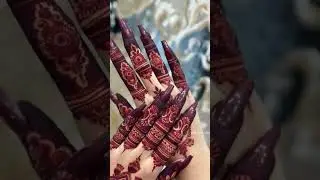 New finger mehandi designs #arabicfingermehndi #mehandi #beautifulmehndi #henna