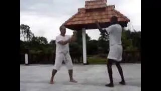 Muay Thai Sangha Lower Hand Outside and Inside techniques
