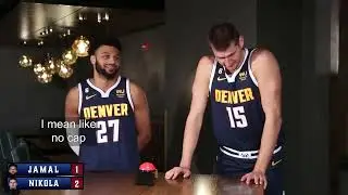 Nikola Jokic and Jamal Murray Do Trivia