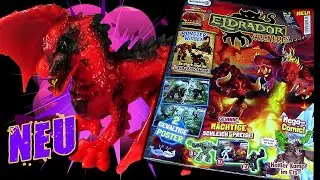 Schleich &reg; Eldrador &reg; Creatures - Magazin 03 mit Lavadrache !!! Neuheit !!! Unpacking & Review