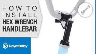 How to install the hex bolt handlebar of a RoyalBaby( or Chipmunk) kids bike?