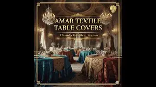 Round Table Cover for Event Perfect Fit and Premium Look #roundtablecover SURAT GUJARAT 9824043385