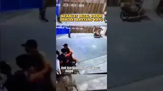 begal kena mental,langsung kabur.#shorts