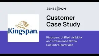 Kingspan Insulated Panels: unified visibility and streamlined Global Security Operations