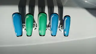 Pop Art Nails With Regular Nail Polish (short tutorial)