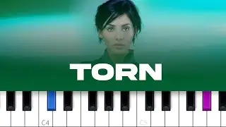 Natalie Imbruglia - Torn (piano tutorial)