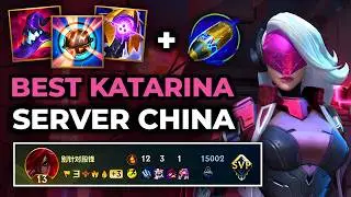 Katarina Wild Rift China - Build Runes Guide Patch 7.0a - Gameplay Katarina Season 20