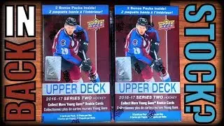 They Are Back? Opening 2 16/17 Upper Deck Series 2 Hockey Blaster Boxes