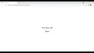 Web Share API