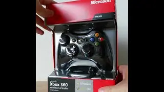 Xbox 360 wireless controller for pc unboxing and installation [HD]