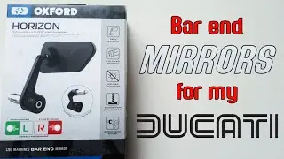 Ducati Streetfighter Bar End Mirrors #ducatistreetfighterv2