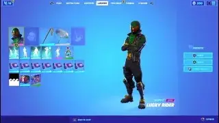 Lucky rider doing emotes for tiktoks (slick,poki,my world)
