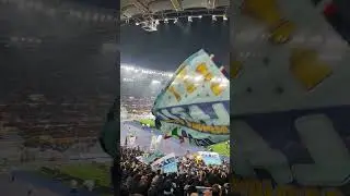 Conquista la VITTORIA, conquistala PER NOI ! 🏴&zwj;☠️ #derby #lazio #roma #seriea #football #pyro #curva