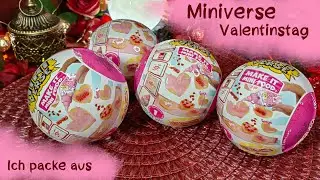 💕Miniverse - Valentinstag - Bekomme ich die Rosen?💕 #unboxing #auspacken