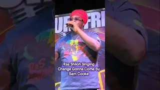 Ras Shiloh performing (change Gonna Come#samcooke#reggaeartist #caribbeanmusic #dancehallartist #fp