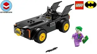 LEGO DC Comics 76264 Batmobile Pursuit Batman vs. The Joker Speed Build Review