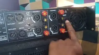 1200Wat 4Top N LABS X6 4 Channel Amplifier Review Hindi Video India