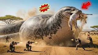 Giant Python Attacks Autistic Horse &ndash; Heroes Save It Just in Time 😭🦄🐍