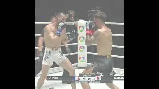 TRADING KNOCKDOWNS 💥 Ryota Nakano and Arthur Klopp drop each other in a wild back-and-forth battle!