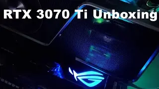 NVIDIA RTX 3070 Ti Founders Edition Unboxing