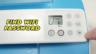 Как найти пароль Wi-Fi: принтер HP DeskJet 3755