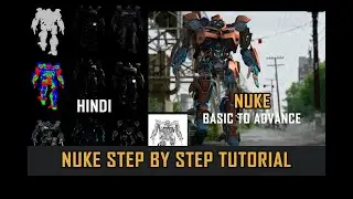 nuke compositing tutorial | nuke compositing tutorial in hindi | tranformer compositing tutorial |