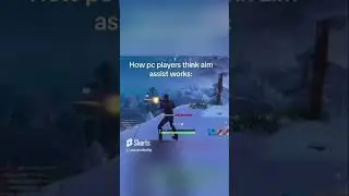 Fortnite aim assist #fortnite #aimassist #funny #aimbot #memes