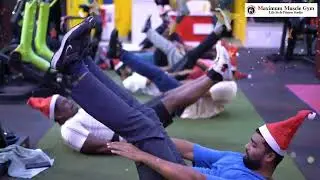 Christmas celebration | group class | maximum muscle gym | The indian super Hulk🔥