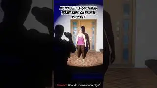Distraught ex-girlfriend trespassing on private property #gta5 #gtav #lspdfr #gtavonline