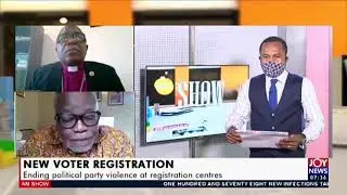 Ending political party violence at registration centres - AM Show on JoyNews (16-7-20)