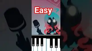 NUKI NUKI SONG| Gummy Bear easy piano tutorial Project muse HD intro- ling start groly and rose