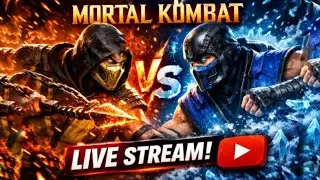 SCORPION VS SUB-ZERO 🔥 | MORTAL KOMBAT LIVE STREAM #Scorpion #SubZero #ScorpionVsSubZero #MKFigh