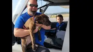 Saved puppy from kill shelter - Flight Mission 