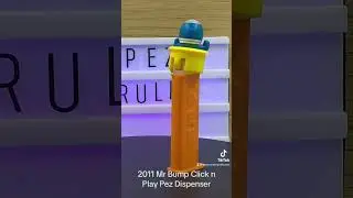 2011 Mr Bump Click n Play Pez Dispenser