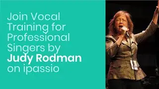Vocal training for professional singers by Judy Rodman