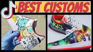 Best Anime Custom Sneakers 2021 | TikTok Compilation | Painting on Shoes
