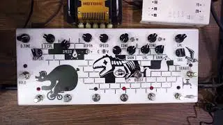 Jam Pedals - Pink Flow (NAMM 2018 Pedal Demo Marathon)