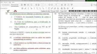 An&aacute;lise de provas em Biblioteconomia - Representa&ccedil;&atilde;o Descritiva (Cataloga&ccedil;&atilde;o) - Bibliothings Tube