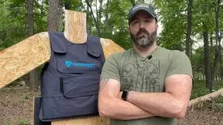 Testing out the Safevest Bulletproof Vest