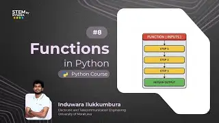 Python #8 // Functions in Python #Functions #sinhala #tutorial