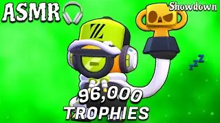 ASMR Brawl Stars⭐️~ Hitting 96,000 Trophies (soft spoken)😴🎧